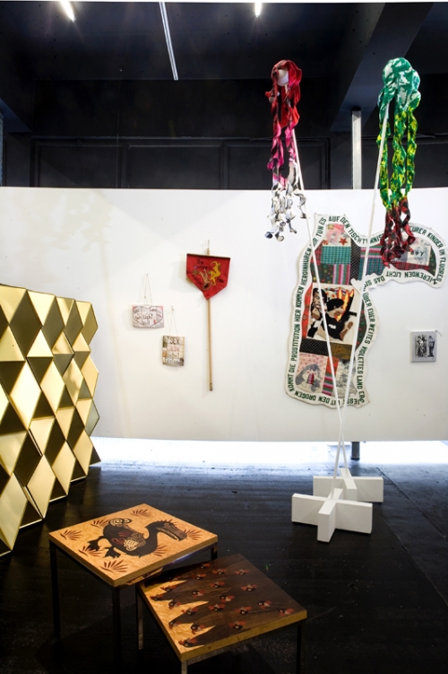 Bernhard Willhelm: Caps (on the right)