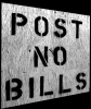 3 Post No Bills